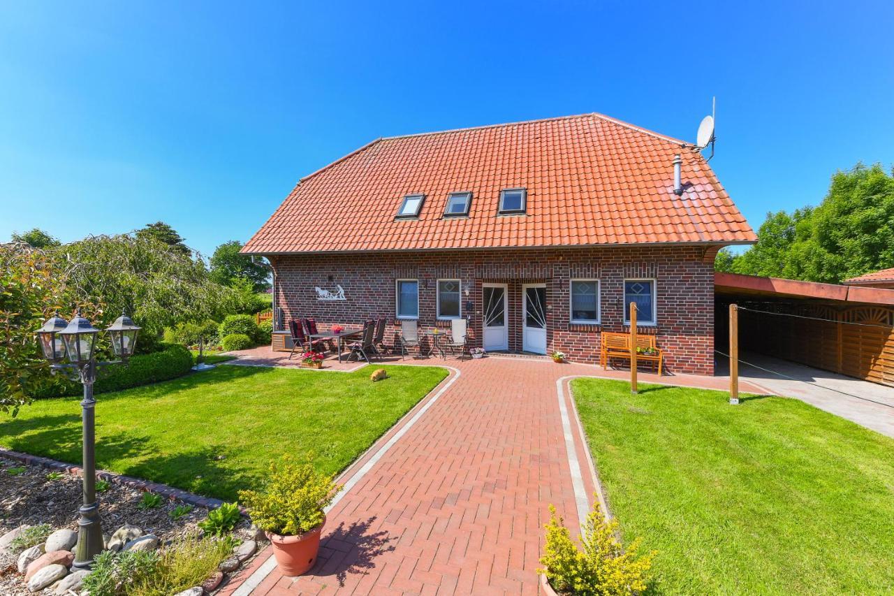 Ferienwohnung Muehlenblick Auf Dem Ferienhof Eschen Moorweg 外观 照片