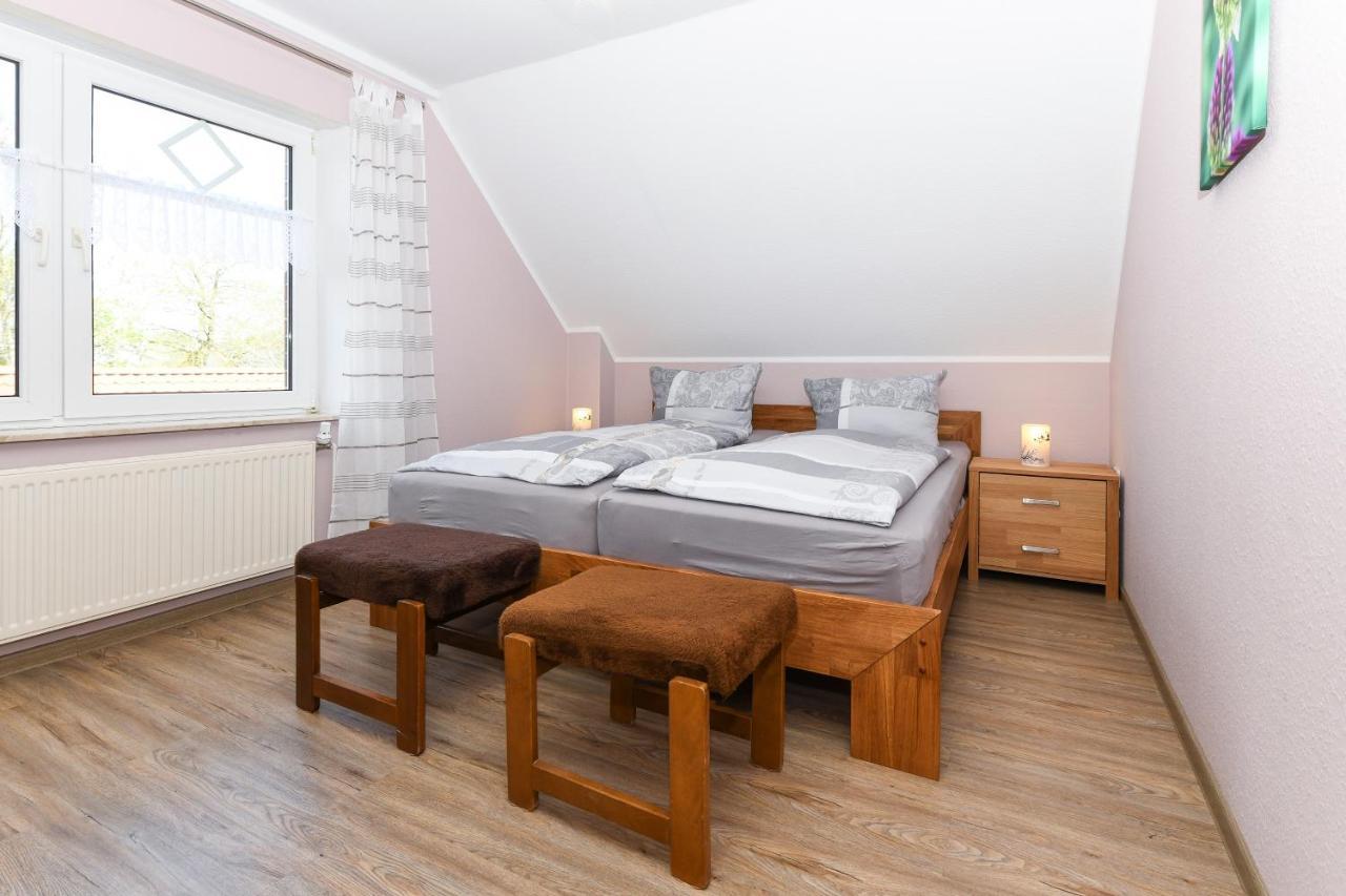 Ferienwohnung Muehlenblick Auf Dem Ferienhof Eschen Moorweg 外观 照片